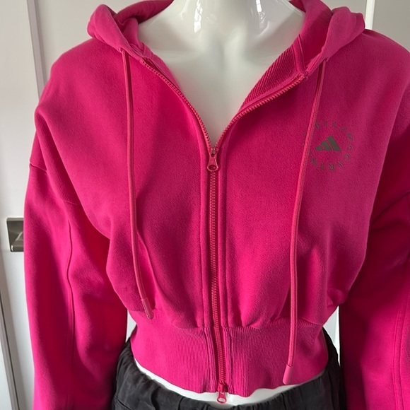 Stella McCartney TrueCasuals Cropped Hoodie - Picture 1 of 17